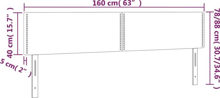 Image du produit VidaXL Thorn (160 x 5 x 88 cm)