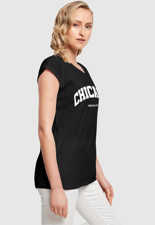 Immagine prodotto Merchcode Maglietta da donna Chicago Wording - 117985 (4XL)