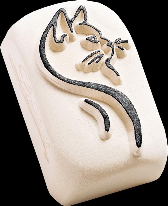 Actual product image Ladot Tattoo stamp cat medium