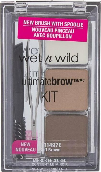 Actual product image Wet n Wild Ultimate Brow Kit 1111497E (Soft Brown)
