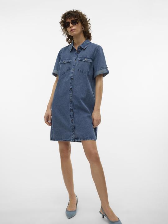 Actual product image Vero Moda VMJENNIE Short dress denim dress (M)