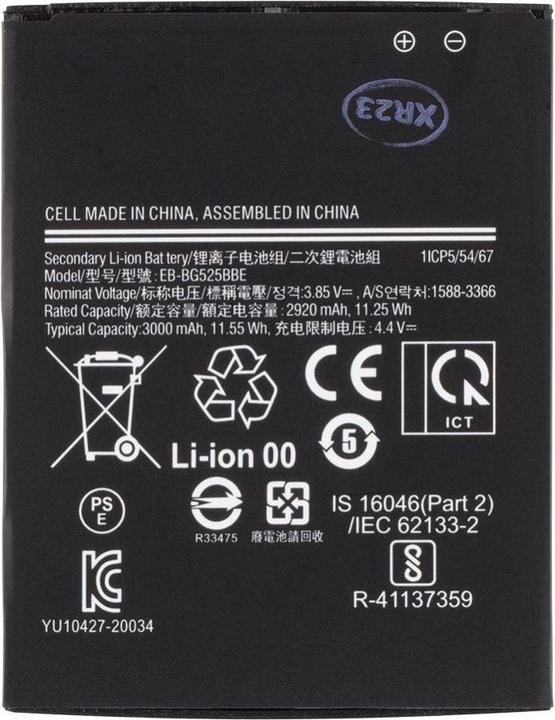Produktbild Samsung EB-BG525BBE Battery for Li-Ion 3000mAh (OEM)
