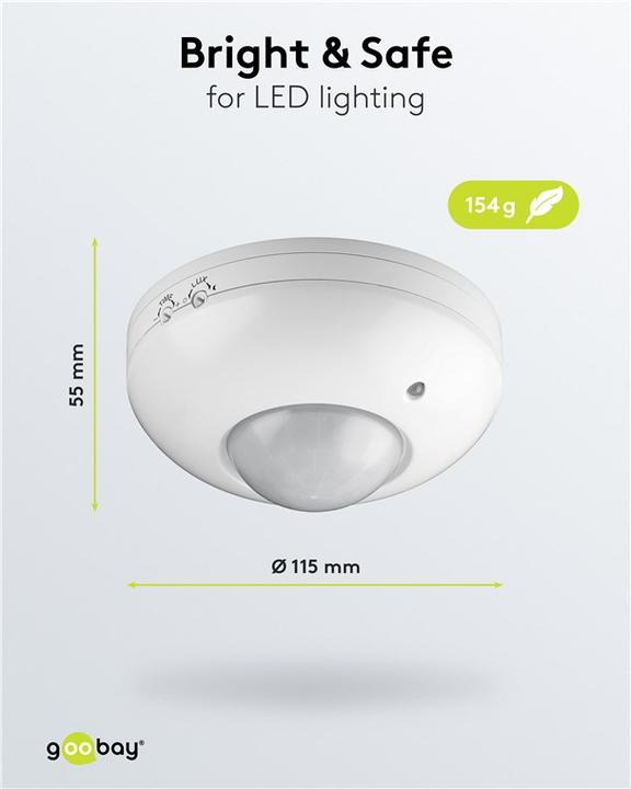 Produktbild Goobay PIR 360° bis 6m (6 m)