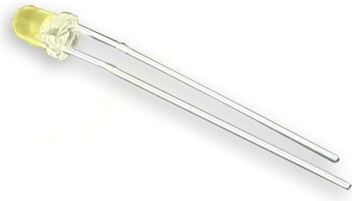 Actual product image Synergy 21 LED 3mm 2mA *yellow