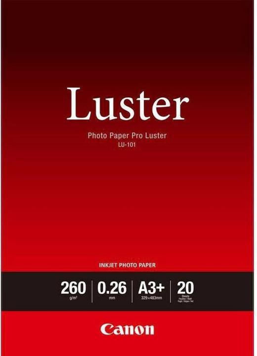 Produktbild Canon LU-101 Pro Luster (260 g/m², A3+, 20 x)