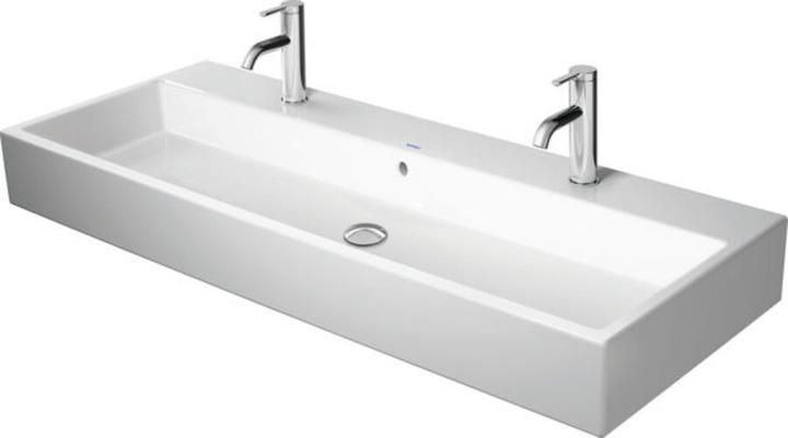 Produktbild Duravit Waschtisch VERO AIR m HLB 2 HL geschli 1200x470mm m ÜL we WG (470 mm, 1200 mm)
