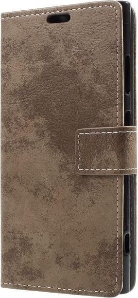 Immagine prodotto MU Classic Copertina in pelle dall'aspetto vintage (Xperia XA1 Plus)