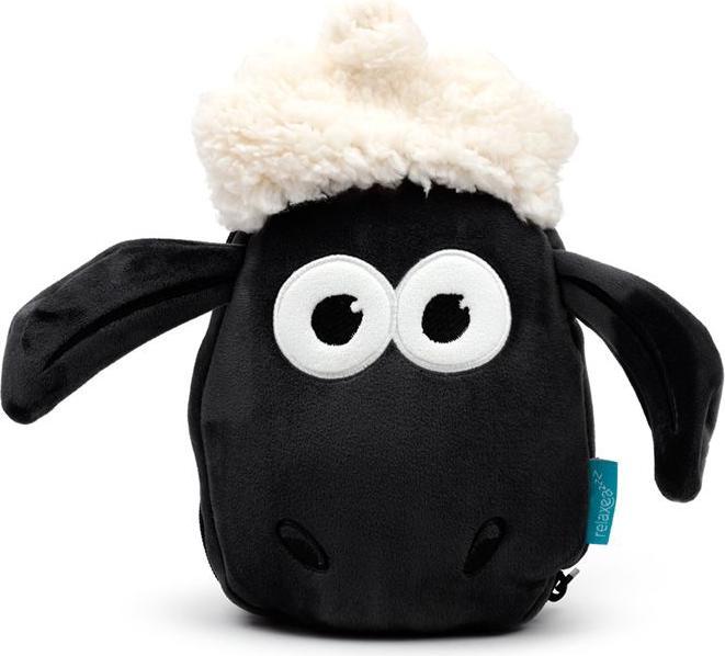 Produktbild Puckator Relaxeazzz Plüsch Shaun (Kopf- & Nackenkissen, Schlafmaske)