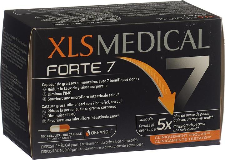Produktbild XLS Medical Forte 7 (180 Stück, Kapseln, 167 g)