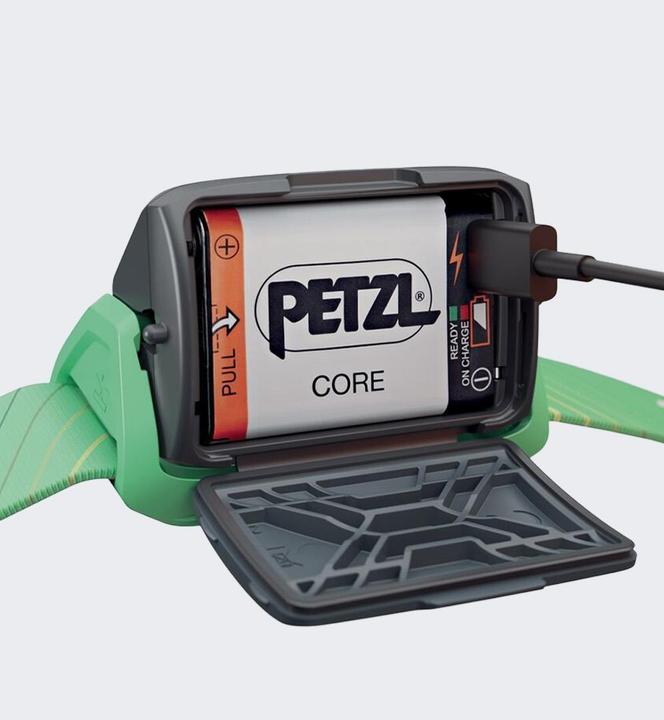 Actual product image Petzl Tikka Core Rechargeable Headlamp Green (450 lm)