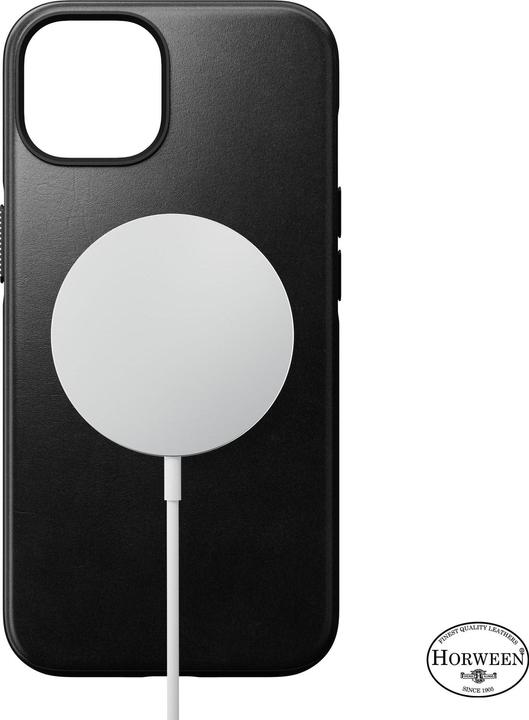 Immagine prodotto Nomad Cover posteriore in pelle moderna Horween per iPhone 14 Nero (Apple iPhone 14)