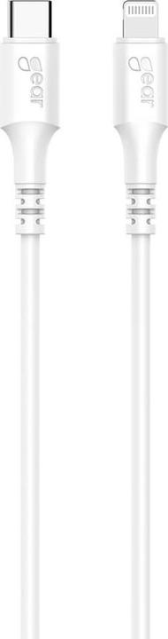 Produktbild Gear GEAR-Kabel USB-C auf Lightning C94 0,5 m MFI-Kabel Weiss (USB 3.2 Gen 1, 18 W)