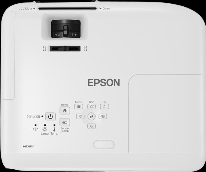Actual product image Epson EH-TW710 (Full HD, 3400 lm, 1.2:1)