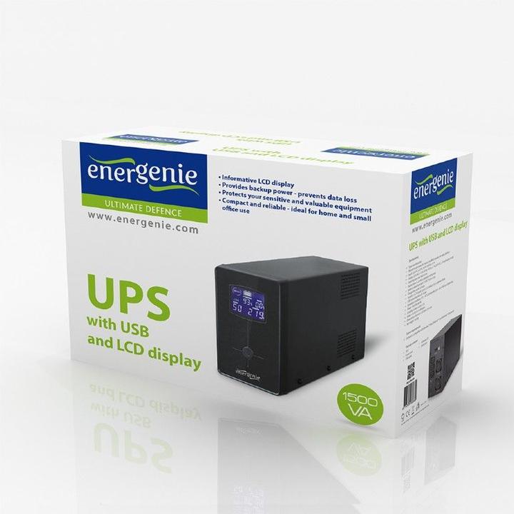 Actual product image Gembird UPS 3000VA USB LCD (3000 VA, 1800 W, Line-interactive UPS)