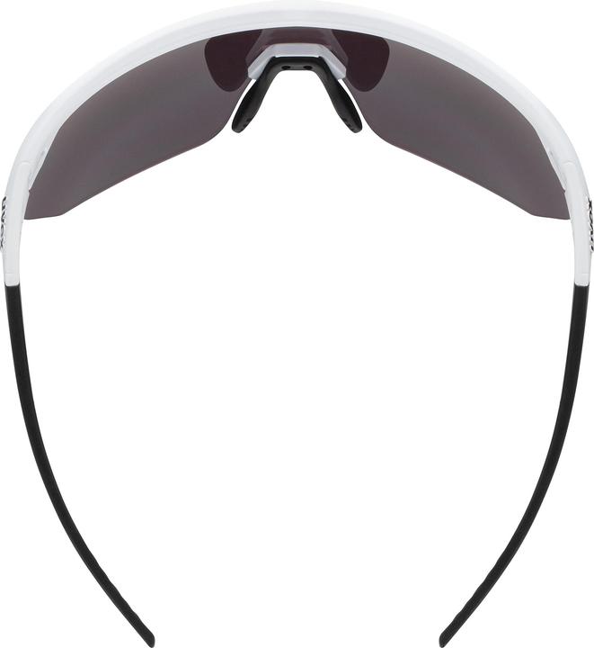 Actual product image Uvex Sports pace one (White Matt, mirror lavender (S3))