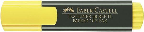 Actual product image Faber-Castell Highlighter Textliner 48 (Yellow, 1 mm, 1 x)
