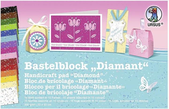 Ursus Designpapier Diamant 300 g/m2 (22 x 33 cm)