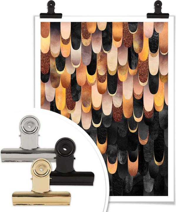 Actual product image Trenddeko Copper springs (30 x 40 cm)