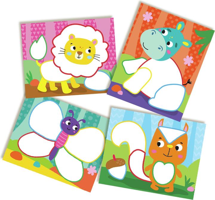 Produktbild Ses Bastelset Montessori Farben+Materialien