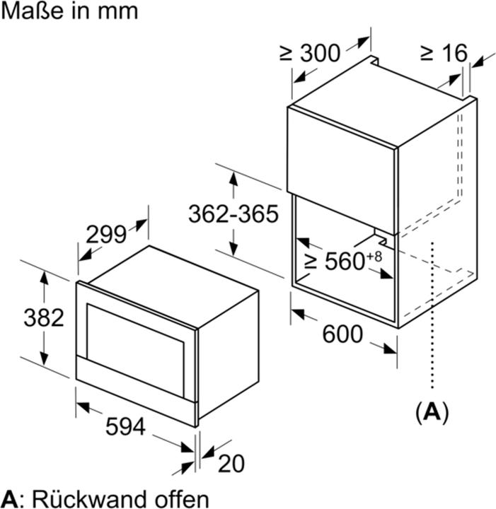 Produktbild Bosch Hausgeräte BFL634GB1
