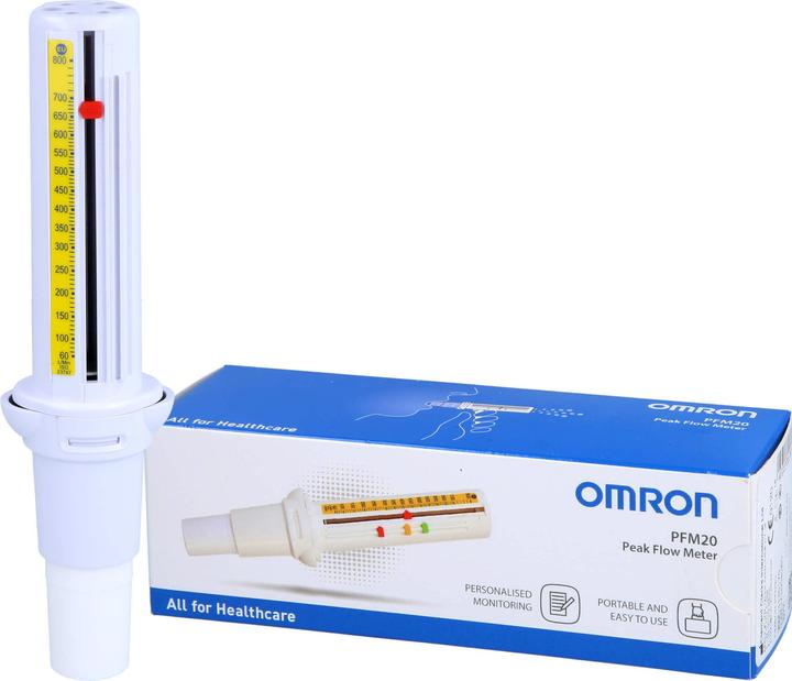 Actual product image Hermès OMRON Peak Flow Meter PFM 20, 1 pc. Device