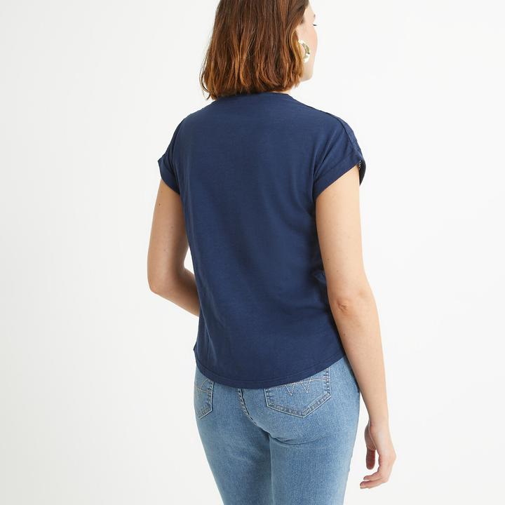 Image du produit Anne Weyburn T-shirt à col Henley (40)