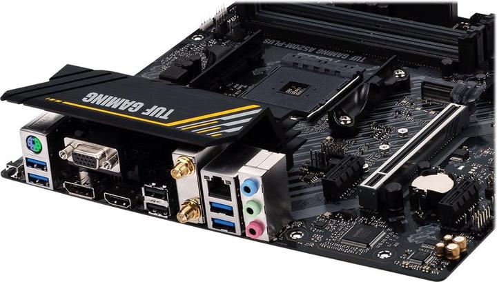 Image du produit ASUS TUF GAMING A520M-PLUS WIFI (AM4, AMD A520, mATX)