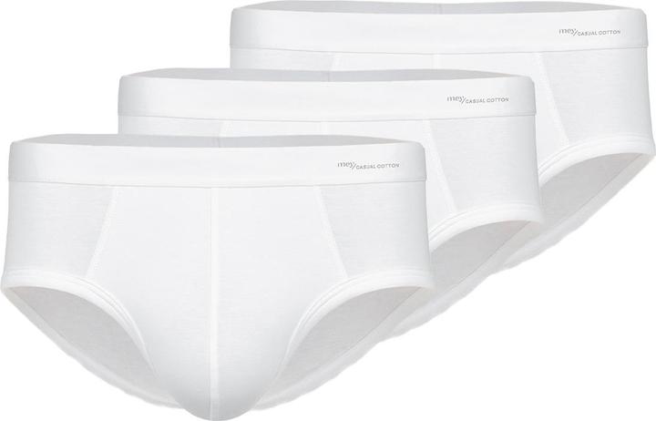 Immagine prodotto Mey Confezione da 3 slip casual in cotone con fascia in vita intrecciata - mutande (XL, confezione da 3)