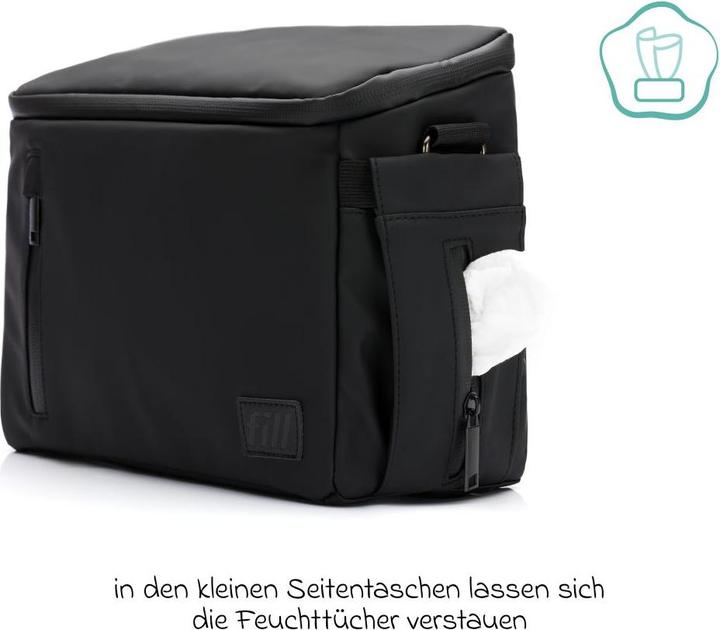 Image du produit Fillikid Sacs pour poussettes Organiseur de poussettes Larvik avec beaucoup d'espace de rangement incl.