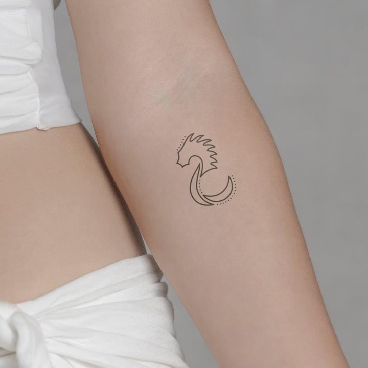 Immagine prodotto minink Tatuaggio temporaneo - Drago astratto
