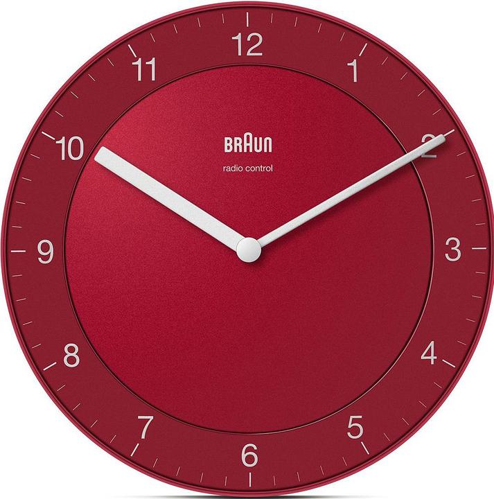 Produktbild Braun Funkwanduhr (20 cm)