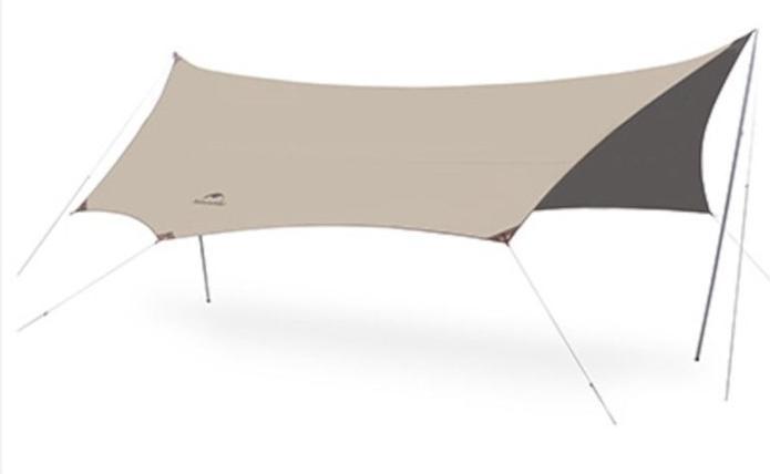 Actual product image Naturehike Tarp sky ti black octagon l c2350ws010-khaki