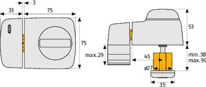 Produktbild Abus 7510 S EK