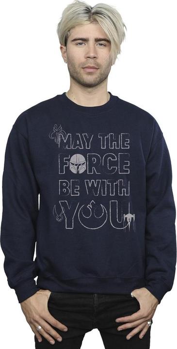 Produktbild Star Wars The Mandalorian May The Force Mando Sweatshirt (M)