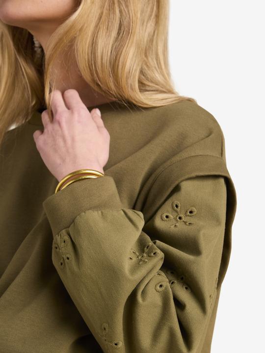 Produktbild Envie de Fraise Umstands-Sweatshirt mit Materialmix (42)