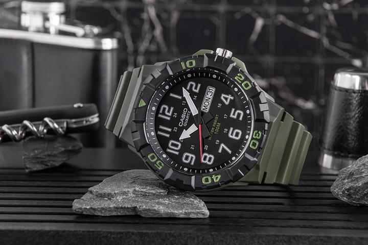 Image du produit Casio MRW-210H-3A (Montre analogique, 43 mm)