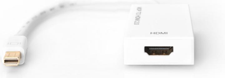 Produktbild Digitus Aktiver Mini DisplayPort Adapter/Konverter,DP-HMDI (HDMI, Mini DP, 20 cm)