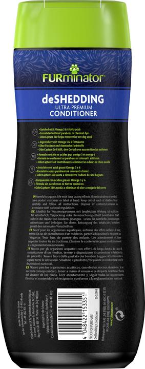 Immagine prodotto FURminator ius FURMINATORIUS Ultra Premium 473 ml liaukų kiekio mažinimo mitybinė medžiaga (Cane, 473 ml)
