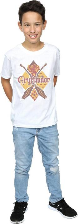 Immagine prodotto Gryffindor Lozenge Maglietta Ragazzi (152, 158)