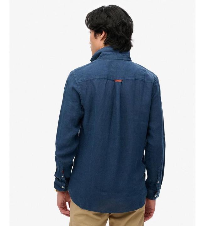 Produktbild Superdry Vacation Hemd mit langen Ärmeln aus Leinen (XL)