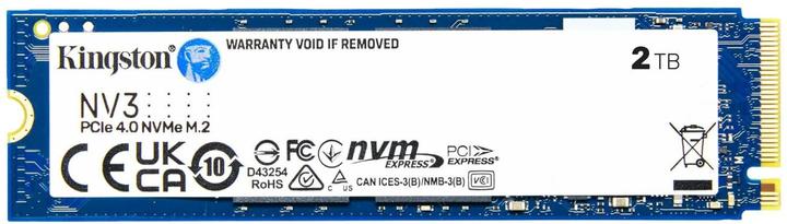 Image du produit Kingston NV3 (2000 Go, M.2 2230)