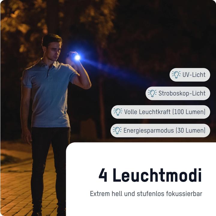 Image du produit Ansmann Lampe de poche Action 400 UV (3.75 cm, 100 lm)