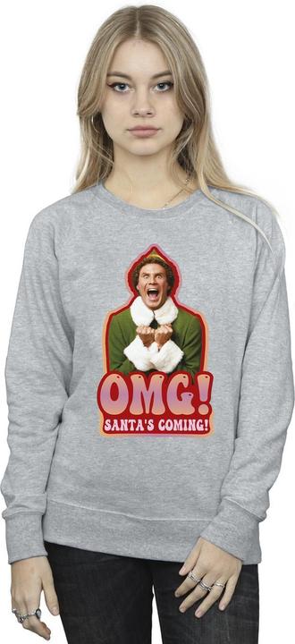 Image du produit Elf - Sweat SANTA'S COMING - Femme (XXL)