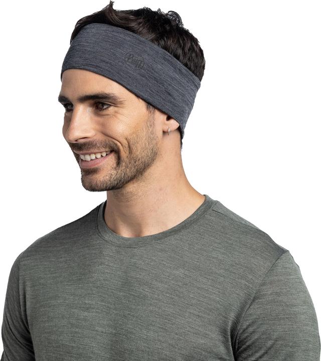 Produktbild Buff Leichtes Stirnband aus Merinowolle in Solid Grey