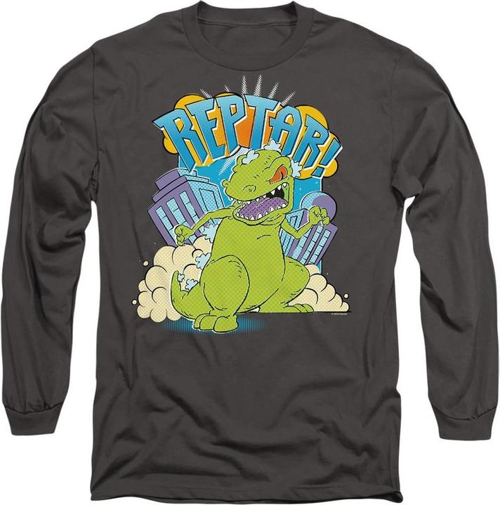 Actual product image Rugrats Unisex Adult Stomp Reptar T-Shirt (S)