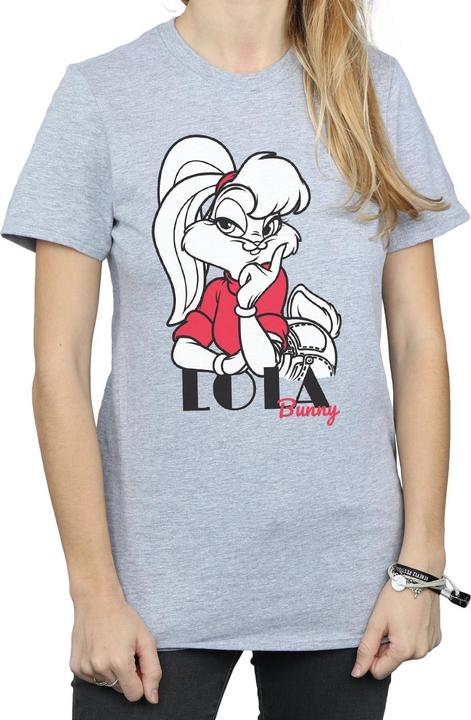 Actual product image Looney Tunes Womens/Ladies Classic Lola Bunny Boyfriend T-Shirt (3XL)