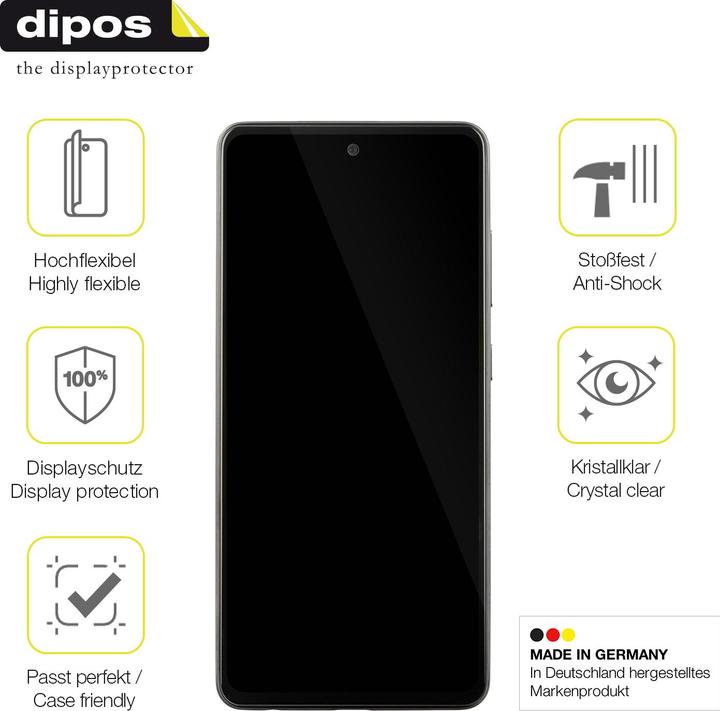 Image du produit Dipos Film de Protection d’écran Full-Cover 3D (1 pièce(s), Samsung Galaxy A52s 5G)