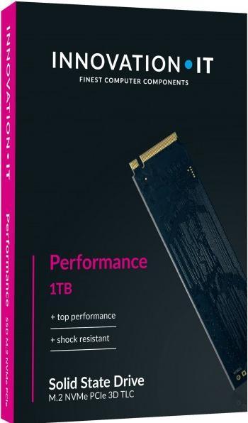 Produktbild Innovation IT M.2 1TB InnovationIT PerformanceQ NVMe PCIe 3.0 x 4 bulk (1000 GB, M.2)