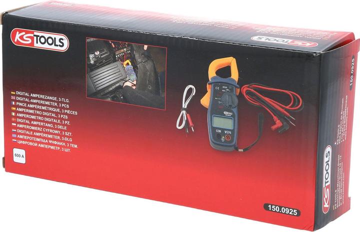 Produktbild KS Tools Digital Amperezangen-Satz 600A, 3-tlg