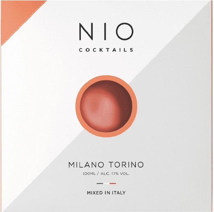 Actual product image Nio Cocktails Milano Torino 100 ml (1 x 10 cl)